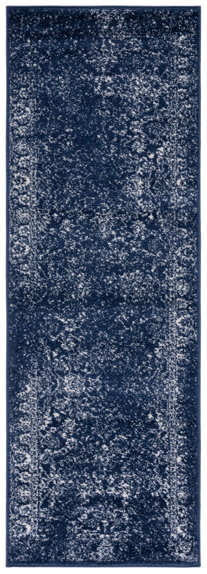 Safavieh Adirondack Navy Ivory 2X3 Accent Rug – Transitional Oriental Floral Scrollwork, Power-Loomed Turkey Durable Elegance ADR109N-2