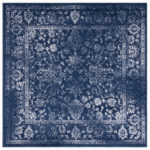 Safavieh Adirondack Navy Ivory 2X3 Accent Rug – Transitional Oriental Floral Scrollwork, Power-Loomed Turkey Durable Elegance ADR109N-2