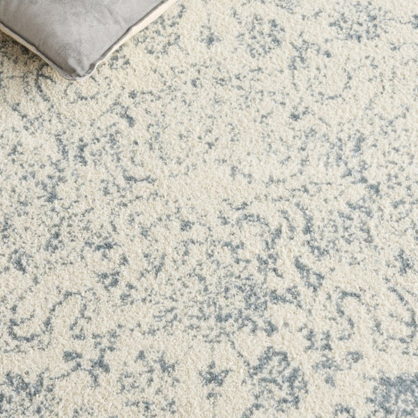 Safavieh Adirondack Floral Transitional Area Rug Ivory Slate Polypropylene Jute Blend Turkey ADR109S-2