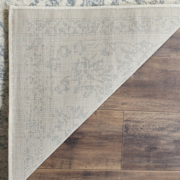 Safavieh Adirondack Floral Transitional Area Rug Ivory Slate Polypropylene Jute Blend Turkey ADR109S-2