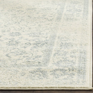 Safavieh Adirondack Floral Transitional Area Rug Ivory Slate Polypropylene Jute Blend Turkey ADR109S-2