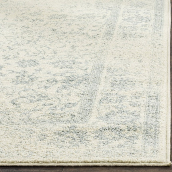 Safavieh Adirondack Floral Transitional Area Rug Ivory Slate Polypropylene Jute Blend Turkey ADR109S-2