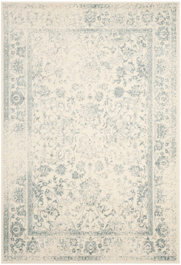 Safavieh Adirondack Elegant Turkish Ivory And Rose Rug - Timeless Floral Design For Modern Home Décor Ivory ,Slate 60% Polypropylene  30% Jute  10% Polyester Adr109s-3sq