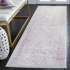 Safavieh Adricondack Ivory Lavender Accent Rug 2X3 Ft · Low-Profile 3/8" Pile · Power-Loomed Turkey Durable Charm ADR109U-2