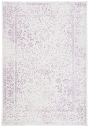 Safavieh Adricondack Ivory Lavender Accent Rug 2X3 Ft · Low-Profile 3/8" Pile · Power-Loomed Turkey Durable Charm ADR109U-2