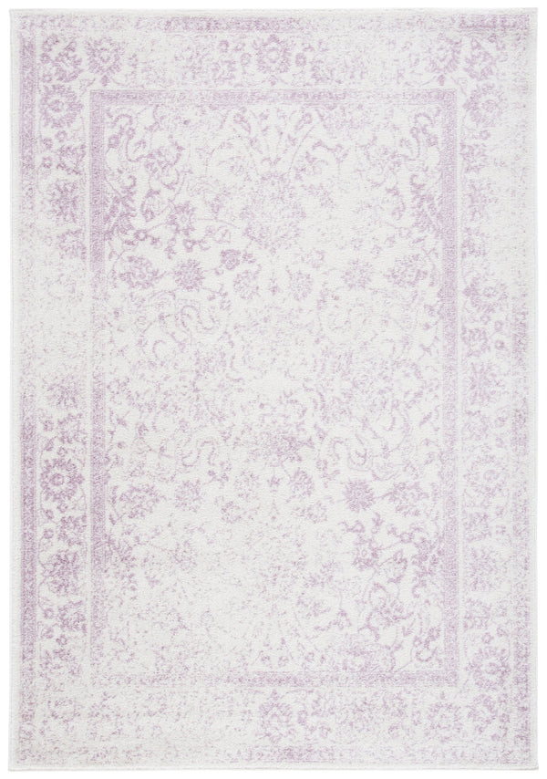 Safavieh Adricondack Ivory Lavender Accent Rug 2X3 Ft · Low-Profile 3/8" Pile · Power-Loomed Turkey Durable Charm ADR109U-2