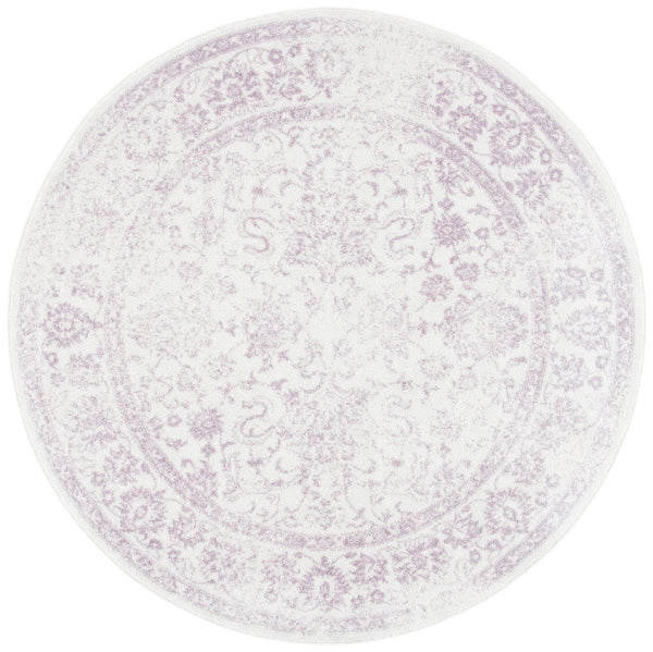 Safavieh Adricondack Ivory Lavender Accent Rug 2X3 Ft · Low-Profile 3/8" Pile · Power-Loomed Turkey Durable Charm ADR109U-2