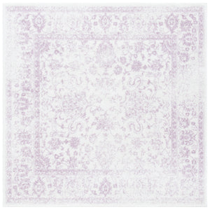 Safavieh Adirondack Elegant Turkish Ivory And Rose Rug - Timeless Floral Design For Modern Home Décor Ivory ,Lavander 60% Polypropylene  30% Jute  10% Polyester Adr109u-3sq
