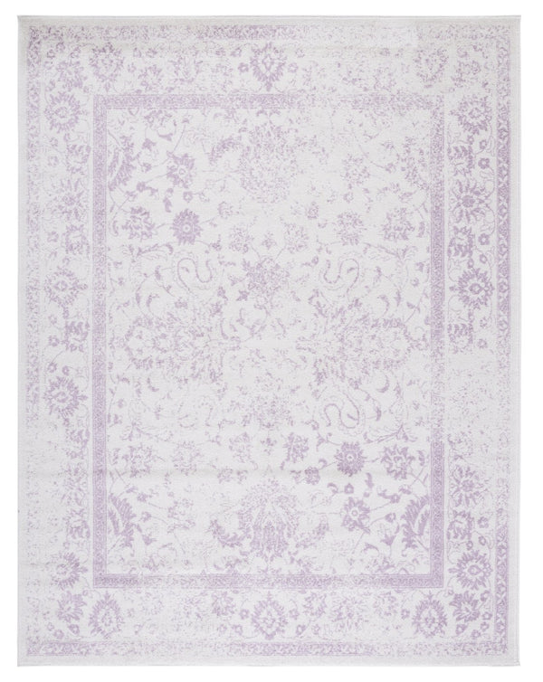 Safavieh Adirondack Ivory/Silver Area Rug - Elegant Power Loomed Design, Soft And Durable For Any Room Ivory ,Lavander 55% Polypropylene, 40% Jute, 5% Polyester Adr109u-68