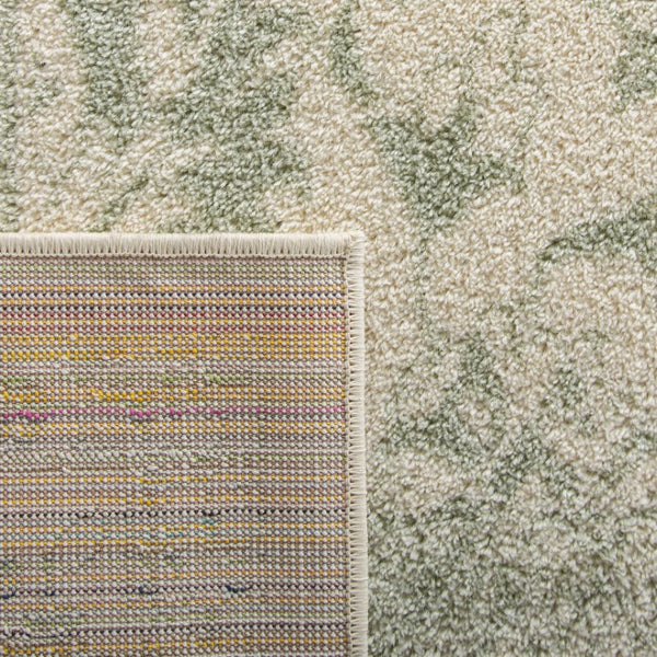 Safavieh Adirondack Oriental Square Area Rug Power Loomed Ivory Sage for Living Spaces ADR109V-11SQ