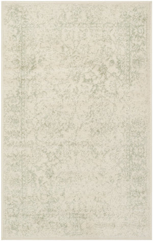 Safavieh Adirondack Ivory/Silver Area Rug - Elegant Power Loomed Design, Soft And Durable For Any Room Ivory ,Sage 55% Polypropylene, 40% Jute, 5% Polyester Adr109v-3sq