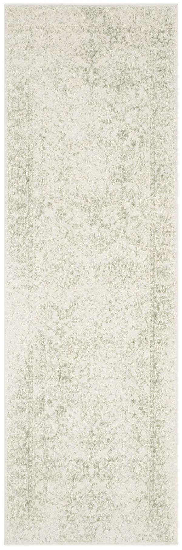 Safavieh Adirondack Ivory/Silver Area Rug - Elegant Power Loomed Design, Soft And Durable For Any Room Ivory ,Sage 55% Polypropylene, 40% Jute, 5% Polyester Adr109v-3sq
