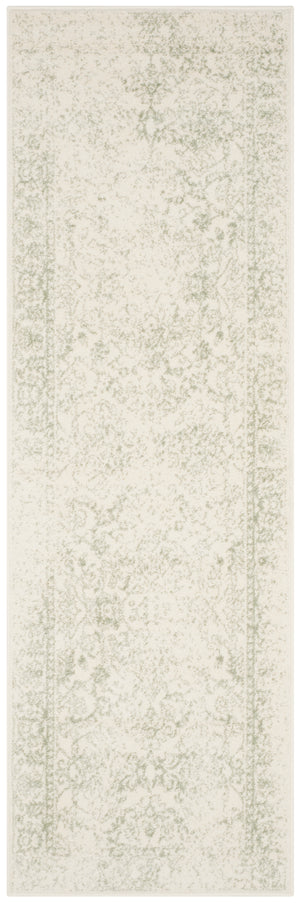Safavieh Adirondack Elegant Turkish Ivory And Rose Rug - Timeless Floral Design For Modern Home Décor Ivory ,Sage 60% Polypropylene  30% Jute  10% Polyester Adr109v-68