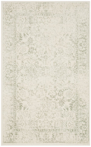 Safavieh Adirondack Ivory/Silver Area Rug - Elegant Power Loomed Design, Soft And Durable For Any Room Ivory ,Sage 55% Polypropylene, 40% Jute, 5% Polyester Adr109v-3sq