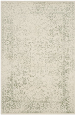 Safavieh Adirondack Ivory/Silver Area Rug - Elegant Power Loomed Design, Soft And Durable For Any Room Ivory ,Sage 55% Polypropylene, 40% Jute, 5% Polyester Adr109v-3sq
