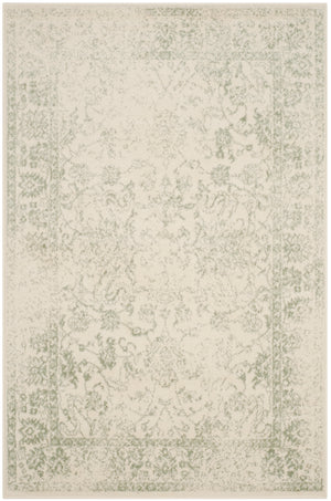 Safavieh Adirondack Elegant Turkish Ivory And Rose Rug - Timeless Floral Design For Modern Home Décor Ivory ,Sage 60% Polypropylene  30% Jute  10% Polyester Adr109v-68