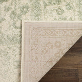 Safavieh Adirondack 109 Power Loomed Transitional Rug Ivory / Sage 55% Polypropylene,  40% Jute,  5% Polyester