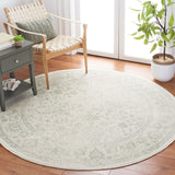 Safavieh Adirondack 109 Power Loomed Transitional Rug Ivory / Sage 55% Polypropylene,  40% Jute,  5% Polyester