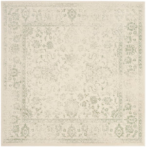 Safavieh Adirondack 109 Power Loomed Transitional Rug Ivory / Sage 55% Polypropylene,  40% Jute,  5% Polyester