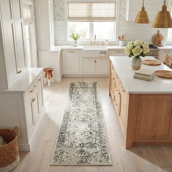 Safavieh Adirondack Floral Foliage Runner Rug Power Loomed in Turkey for Hallways and Entryways ADR109X-210