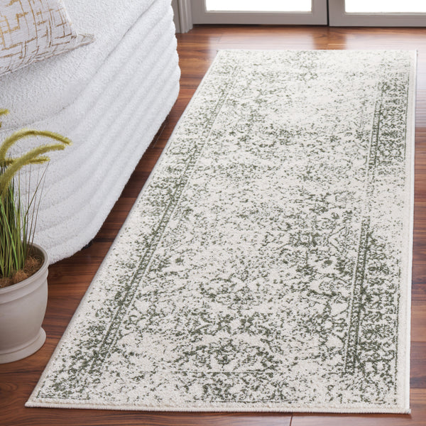 Safavieh Adirondack Elegant Turkish Ivory And Rose Rug - Timeless Floral Design For Modern Home Décor Ivory ,Dark Green 60% Polypropylene  30% Jute  10% Polyester Adr109x-24