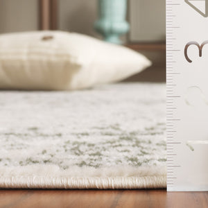 Safavieh Adirondack 109 Power Loomed Transitional Rug Ivory / Dark Green 5'-1" x 7'-6"