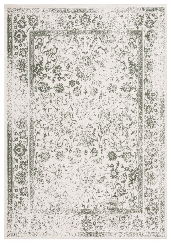 Safavieh Adirondack Elegant Turkish Ivory And Rose Rug - Timeless Floral Design For Modern Home Décor Ivory ,Dark Green 60% Polypropylene  30% Jute  10% Polyester Adr109x-24