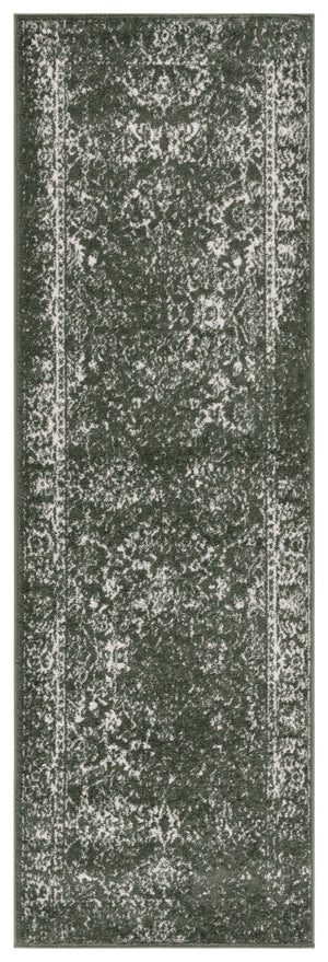 Safavieh Adirondack 109 Power Loomed Transitional Rug Dark Green / Ivory 9' x 12'