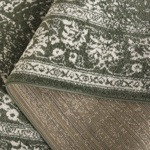 Safavieh Adirondack Elegant Turkish Ivory And Rose Rug - Timeless Floral Design For Modern Home Décor Dark Green ,Ivory 60% Polypropylene  30% Jute  10% Polyester Adr109y-24