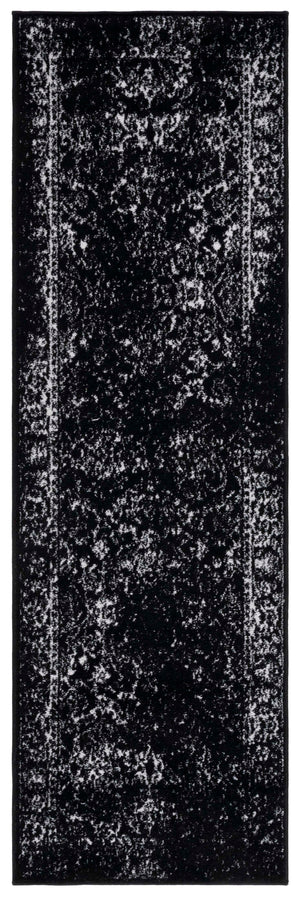 Safavieh Adirondack 109 Power Loomed Rug Black / Ivory 55% Polypropylene,  40% Jute,  5% Polyester