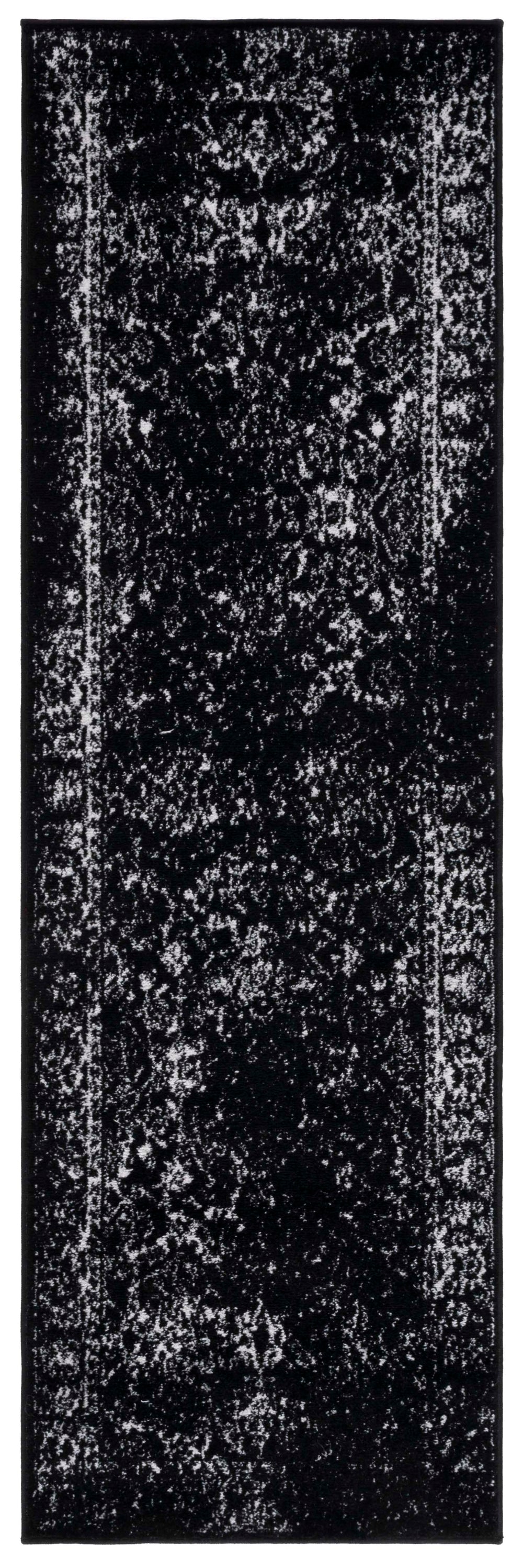 Safavieh Adirondack 109 Power Loomed Rug Black / Ivory 2' x 3'