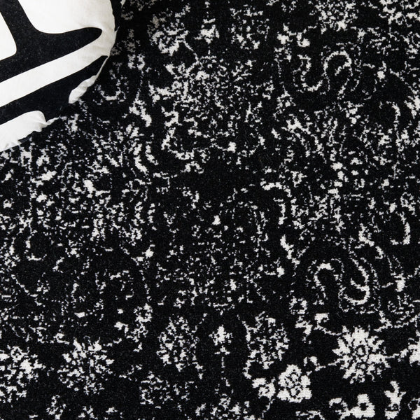 Safavieh Adirondack Ivory/Silver Area Rug - Elegant Power Loomed Design, Soft And Durable For Any Room Black ,Ivory 55% Polypropylene, 40% Jute, 5% Polyester Adr109z-8sq