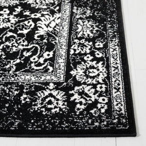 Safavieh Adirondack Ivory/Silver Area Rug - Elegant Power Loomed Design, Soft And Durable For Any Room Black ,Ivory 55% Polypropylene, 40% Jute, 5% Polyester Adr109z-8sq