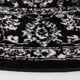 Safavieh Adirondack 109 Power Loomed Rug Black / Ivory 55% Polypropylene,  40% Jute,  5% Polyester