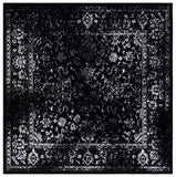 Safavieh Adirondack 109 Power Loomed Rug Black / Ivory 55% Polypropylene,  40% Jute,  5% Polyester