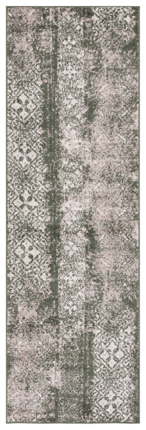Safavieh Adirondack 111 Power Loomed Transitional Rug Dark Green / Ivory 9' x 12'