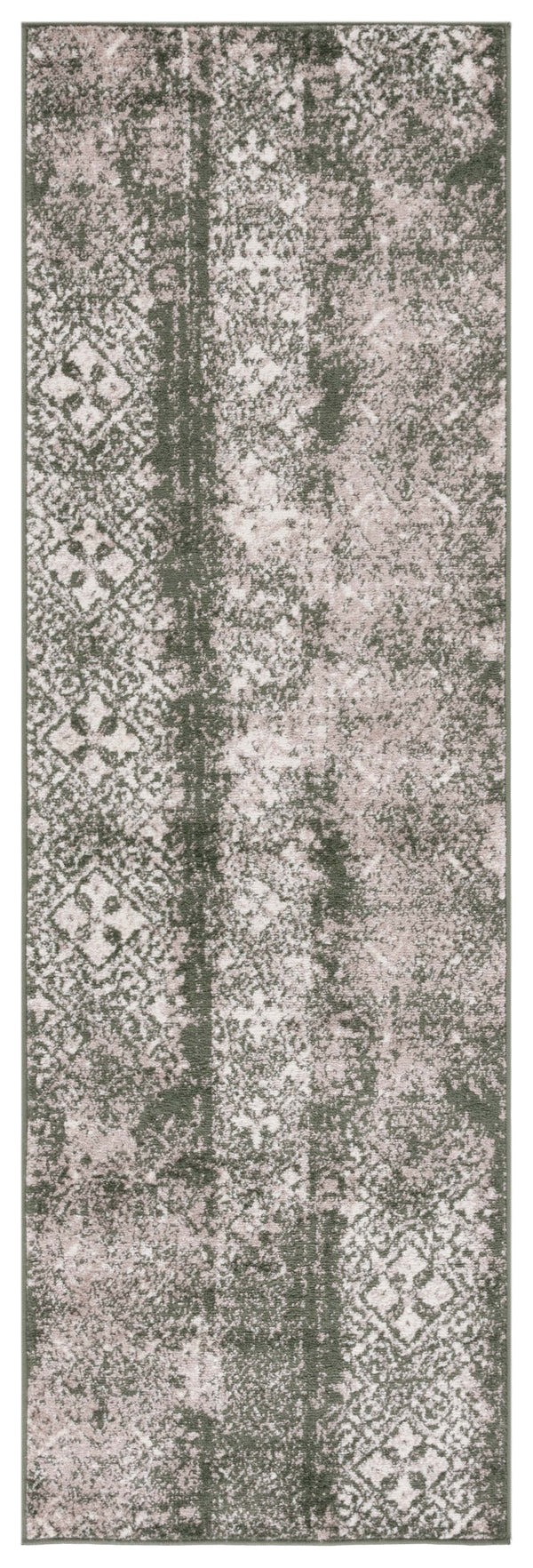 Safavieh Adirondack 111 Power Loomed Transitional Rug Dark Green / Ivory 9' x 12'