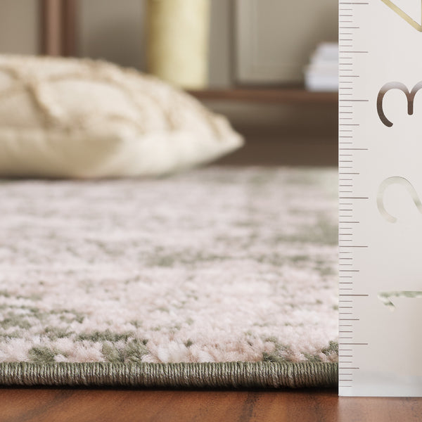 Safavieh Adirondack 111 Power Loomed Transitional Rug Dark Green / Ivory 5'-1" x 7'-6"