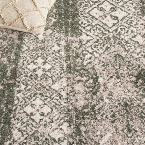 Safavieh Adirondack 111 Power Loomed Transitional Rug Dark Green / Ivory 5'-1" x 7'-6"