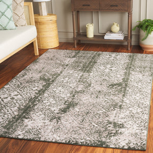 Safavieh Adirondack 111 Power Loomed Transitional Rug Dark Green / Ivory 5'-1" x 7'-6"