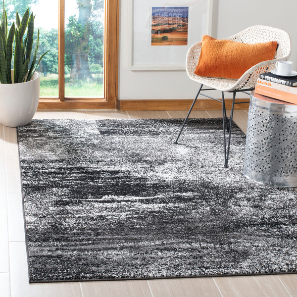 Safavieh Adirondack Modern Oversized Area Rug In Elegant Silver And Black - Stylish Home Decor Essential Silver ,Black 60% Polypropylene  30% Jute  10% Polyester Adr112a-1215