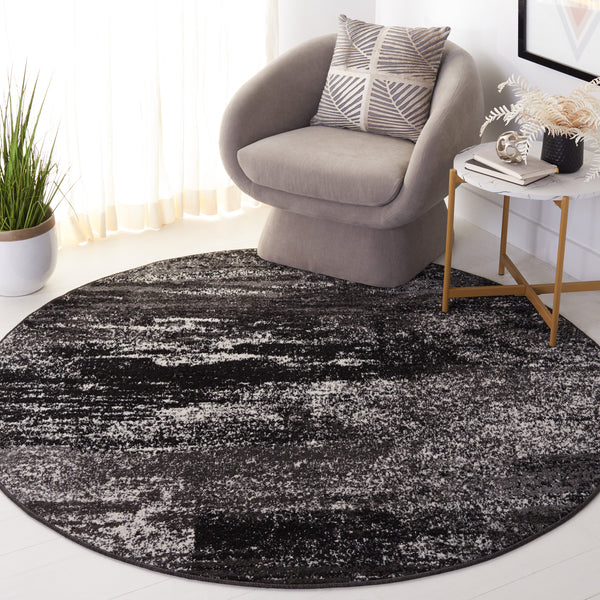 Safavieh Adirondack Modern Oversized Area Rug In Elegant Silver And Black - Stylish Home Decor Essential Silver ,Black 60% Polypropylene  30% Jute  10% Polyester Adr112a-1215