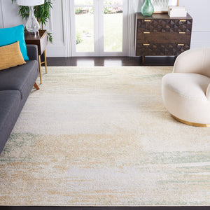 Safavieh Adricondack Ivory Gold 6X8 Area Rug – Low-Profile 3/8" Pile, Power-Loomed Turkish Blend For Durability And Style ADR112D-68