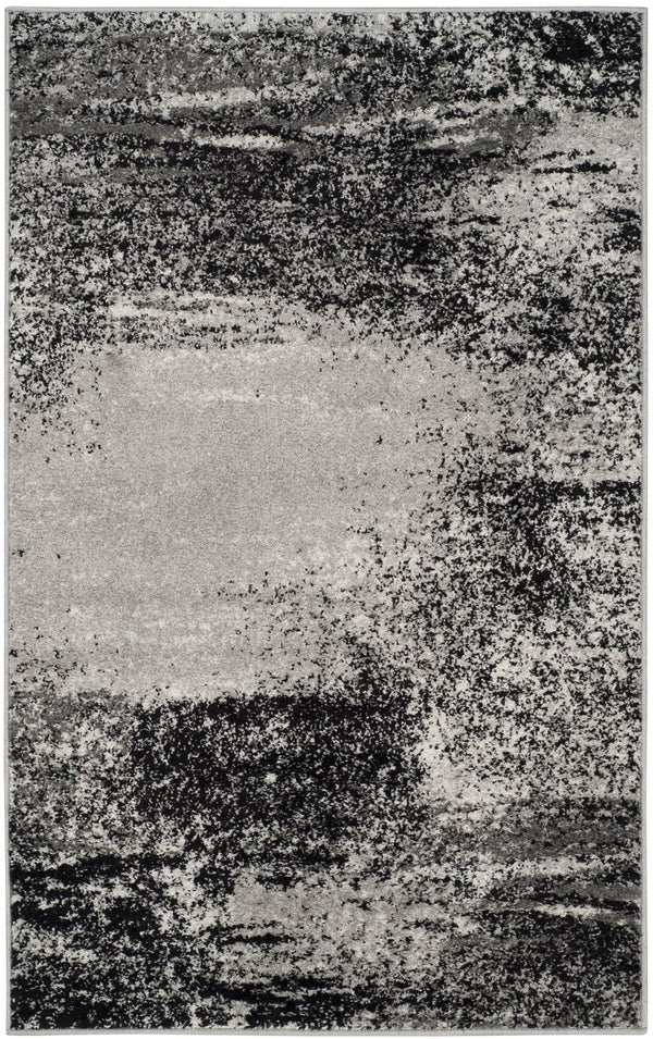 Safavieh Adirondack Contemporary 6'X8' Silver Multi Rug – Low-Pile, Power-Loomed Turkey, Durable Stylish Texture ADR112G-68