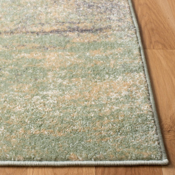 Safavieh Adirondack Abstract Power Loomed Area Rug Low Pile Polypropylene Jute Modern Decor Ivory Sage 12'-0" x 18'-0" ADR112W-1218