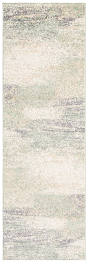 Safavieh Adricondack Area Rug - Contemporary Elegance With Abstract Design, Perfect For Modern Home Decor Ivory ,Sage 55% Polypropylene,40% Jute,5% Polyester Adr112w-12r