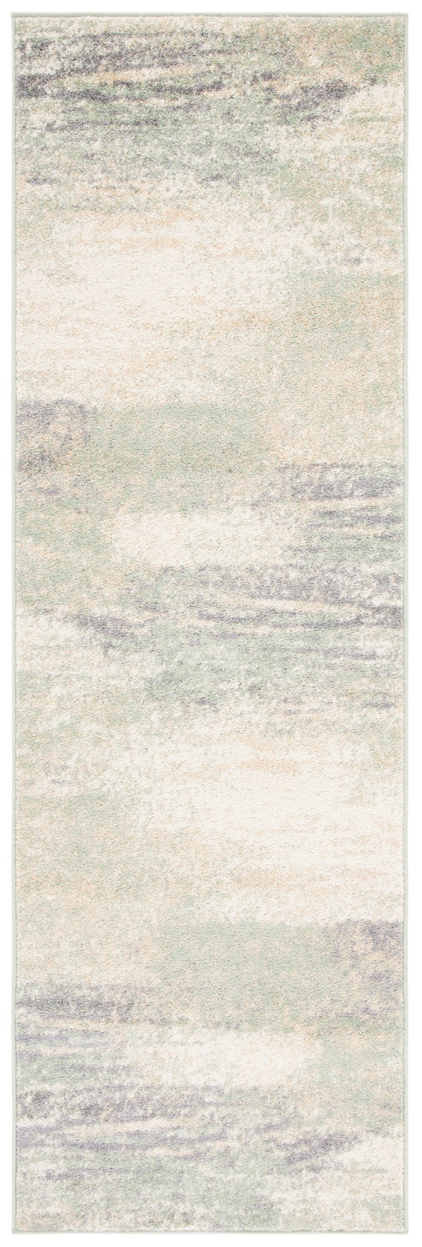 Safavieh Adricondack Ivory Sage Runner 2'1"X6' – Low-Pile 3/8" Power-Loomed Hallway Rug, Durable Poly-Jute Mix ADR112W-260