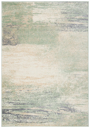 Safavieh Adricondack Area Rug - Contemporary Elegance With Abstract Design, Perfect For Modern Home Decor Ivory ,Sage 55% Polypropylene,40% Jute,5% Polyester Adr112w-12r