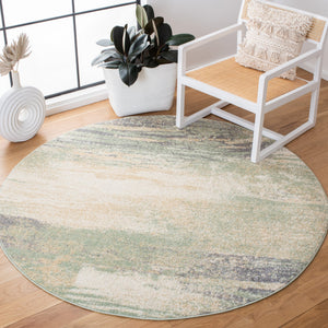 Safavieh Adricondack Ivory Sage Runner 2'1"X6' – Low-Pile 3/8" Power-Loomed Hallway Rug, Durable Poly-Jute Mix ADR112W-260