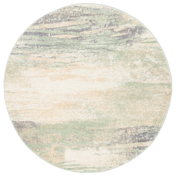 Safavieh Adricondack Ivory Sage Runner 2'1"X6' – Low-Pile 3/8" Power-Loomed Hallway Rug, Durable Poly-Jute Mix ADR112W-260